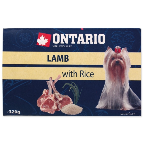Vanička Ontario jehněčí s rýží 320g