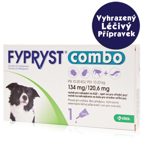 Fypryst Combo spot-on dog M do 20 kg - VLP
