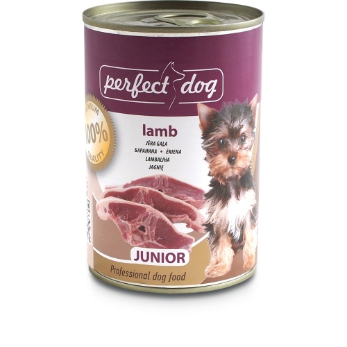 Perfect Dog Junior Lamb (jehněčí) 400g