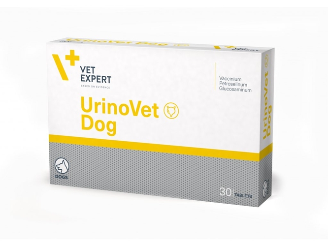 Vet Expert UrinoVet Dog 30 tablet - přípravek na podporu močovýc