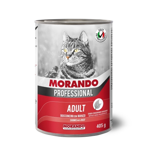 Morando Professional hovězí 405g - kočka