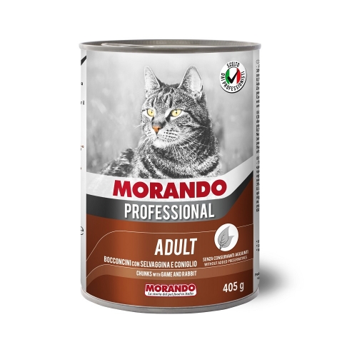 Morando Professional zvěřina,králík 405g - kočka