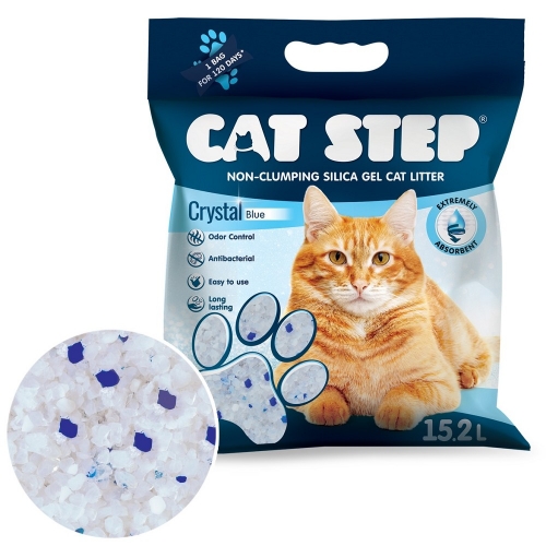Cat Step Crystal Blue 6,68kg / 15,2l