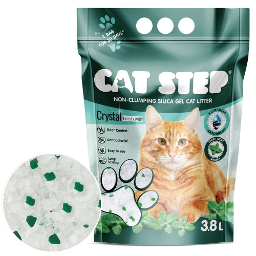 Cat Step Crystal Fresh Mint 1,67kg / 3,8l