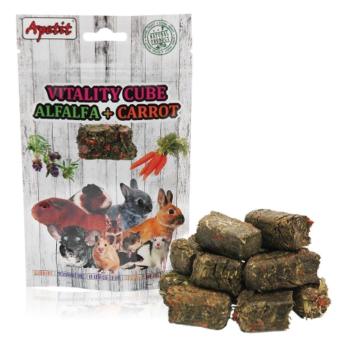 Apetit Vitality cube lisovaná vojtěška s mrkví 150g