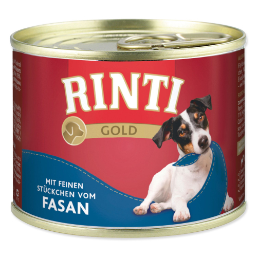 Konzerva Rinti Gold Adult bažant 185g