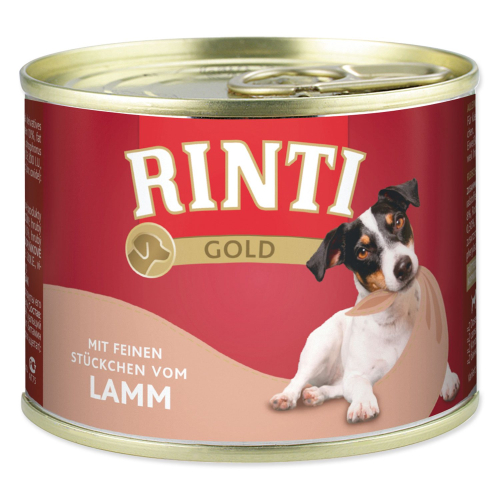 Konzerva Rinti Gold Adult jehně 185g