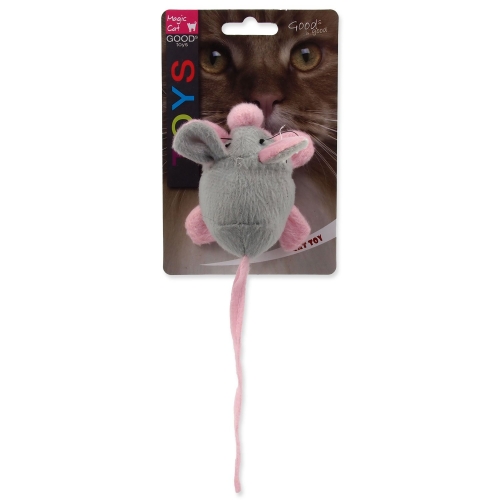 Hračka Magic Cat myška chrastící s catnip mix 22,5cm