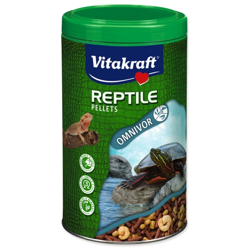 Krmivo Vitakraft Omnivor Reptile Pellets 1l