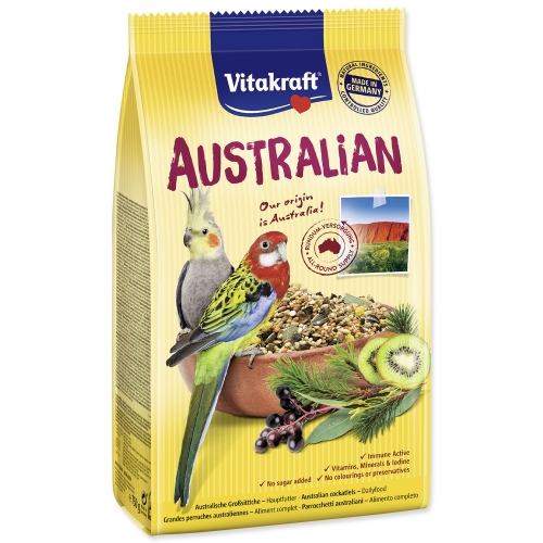 Krmivo Vitakraft Australian střední papoušek 750g