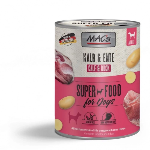 MACS DOG TELECÍ A KACHNA 400g