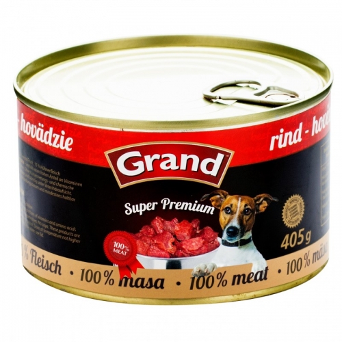 GRAND SuperPremium Hovězí - DOG 405 g