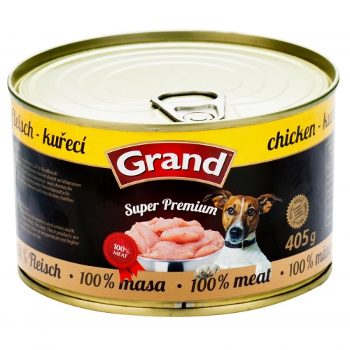 GRAND SuperPremium Kuřecí - DOG 405 g