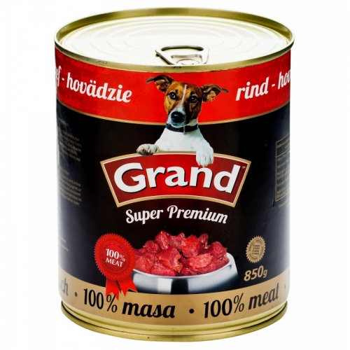 GRAND SuperPremium Hovězí - DOG 850 g
