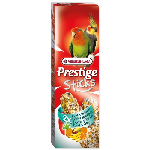 Tyčinky Versele-Laga Prestige střední papoušek s exotickým ovoce