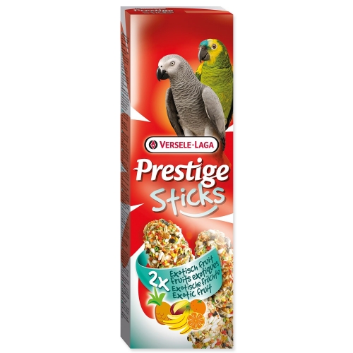 Tyčinky Versele-Laga Prestige velký papoušek, s exotickým ovocem