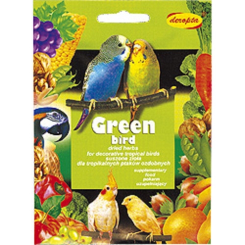 Green Birds sušené bylinky pro exoty, 50g