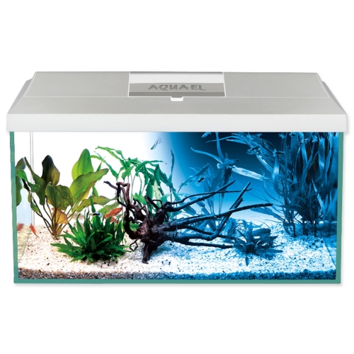 Akvarijní set Aquael LEDDY LED Day & Night bílý 60x30x30cm 5