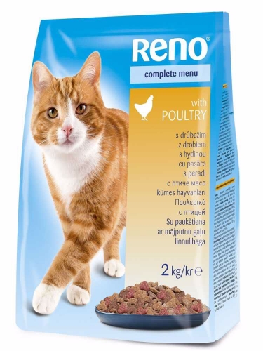 RENO Cat drůbeží 2 kg