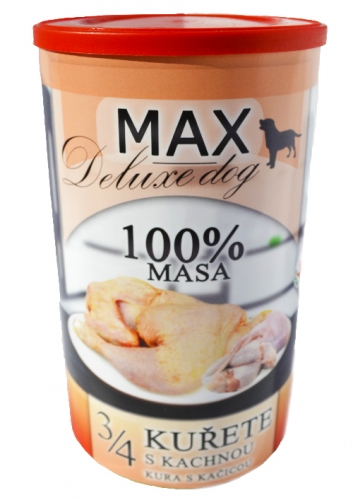 MAX deluxe 3/4 kuřete s kachnou 1200g