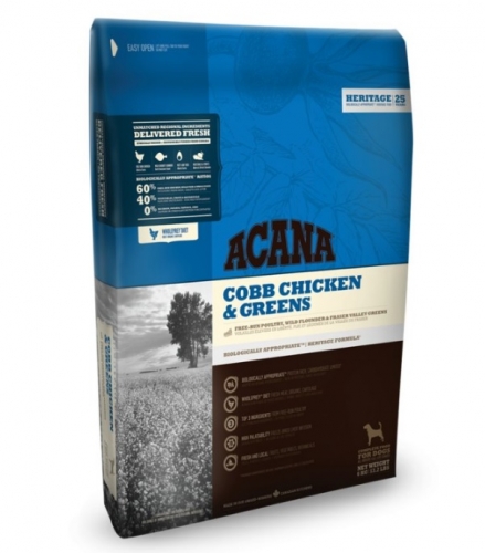 Acana Dog Cobb Chicken&Greens Heritage 17kg