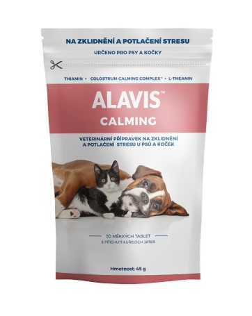 Alavis Calming pro psy a kočky 30tbl 45g