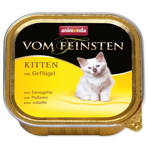 Paštika Animonda Vom Feinstein Kitten drůbež 100g