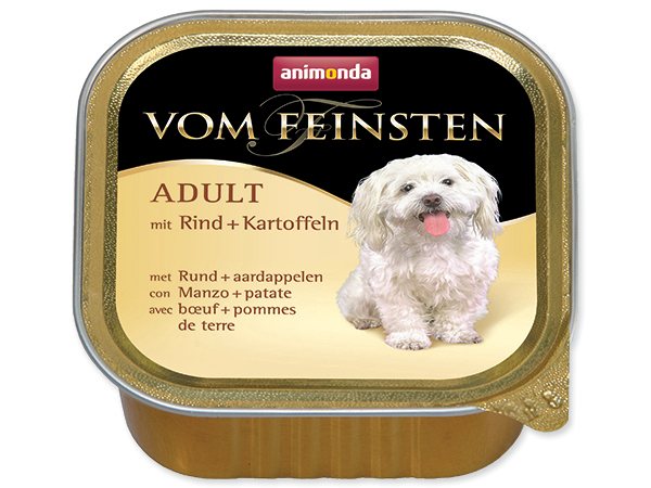 Paštika Animonda Vom Feinstein Adult hovězí s bramborami 150g