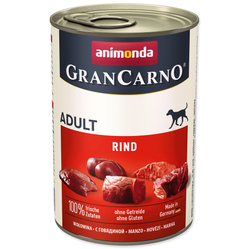 Konzerva Animonda Gran Carno Adult hovězí 400g