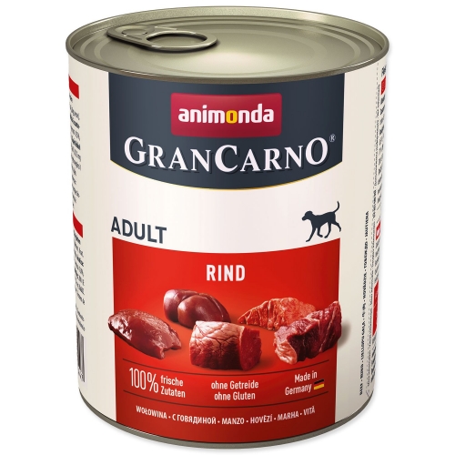 Konzerva Animonda Gran Carno Adult hovězí 800g