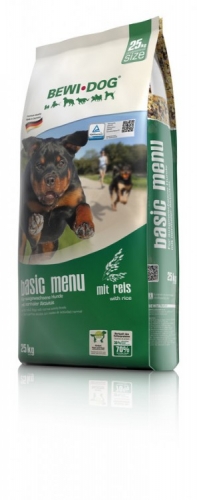 BEWI DOG Basic Menue - with rice 25 kg