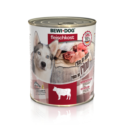 Bewi Dog Konzerva Bohaté na hovězí 400g