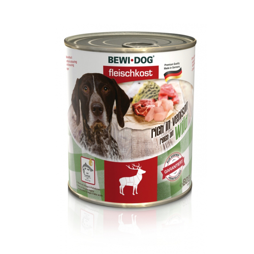 Bewi Dog Konzerva Bohaté na zvěřinu 400g