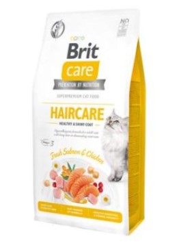 Brit Care Cat GF Haircare Healthy&Shiny Coat 7kg