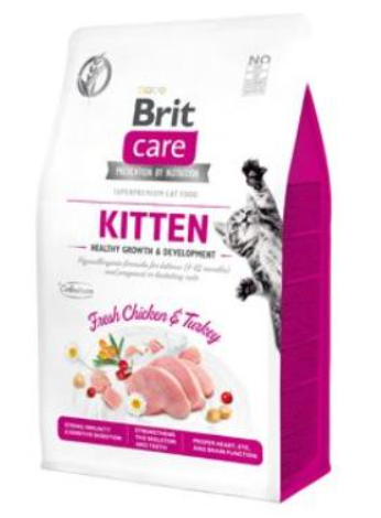 Brit Care Cat GF Kitten Healthy Growth&Development 2kg