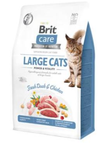 Brit Care Cat GF Large cats Power&Vitality 2kg