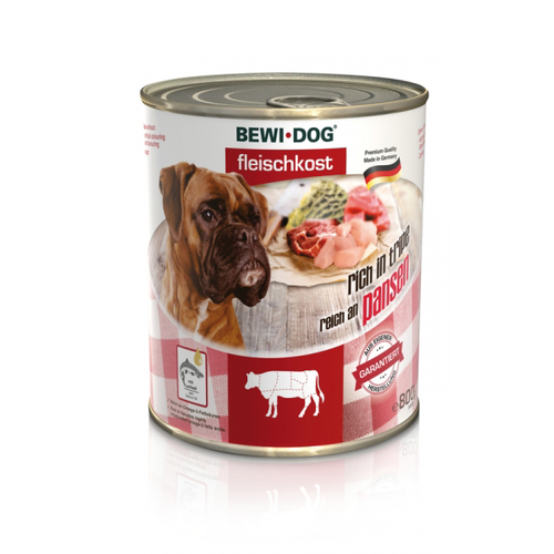 Bewi Dog Konzerva Bohaté na dršťky 800g