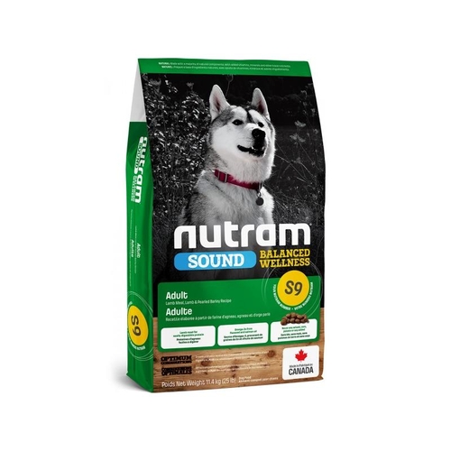 S9 Nutram Sound Adult Dog Lamb - pro dospělého psa, z jehněčího