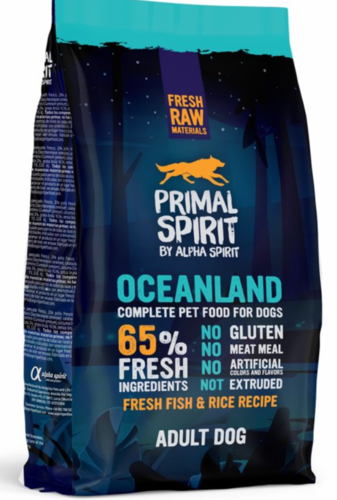 Primal Spirit Dog 65% Oceanland 12 kg