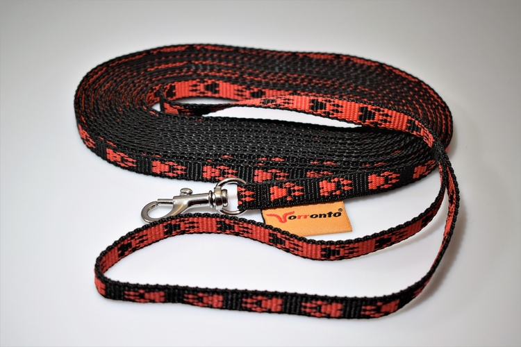 Stopovací vodítko mini Torronto červená packa 6m