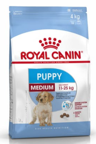 Royal canin Kom. Medium Puppy 4kg