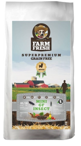 Topstein Farm Fresh Mini Insect Grain Free 15kg