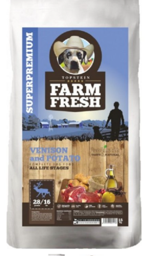 Topstein Farm Fresh Venison and Potato 15 kg