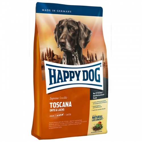 Happy Dog Supreme SensibleToscana Duck/Salm 4kg