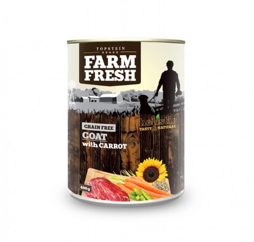 Topstein Farm Fresh Goat with Carrots 400 g