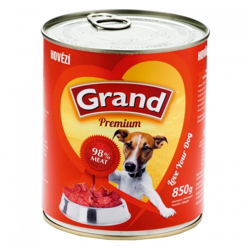 GRAND Premium Hovězí 850g