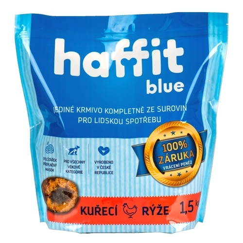 Haffit Blue kuřecí rýže 1,5kg