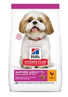 Hill&#039;s Can.Dry SP Mature Adult7+Small&Mini Chicken