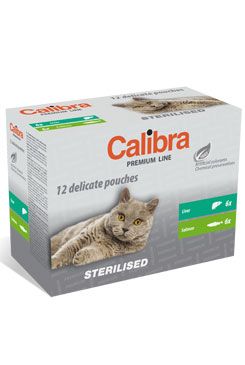 Calibra Cat kapsa Premium Steril. multipack 12x100g