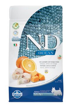N&D OCEAN DOG GF Adult Mini Codfish&Pumpkin&Orang 80